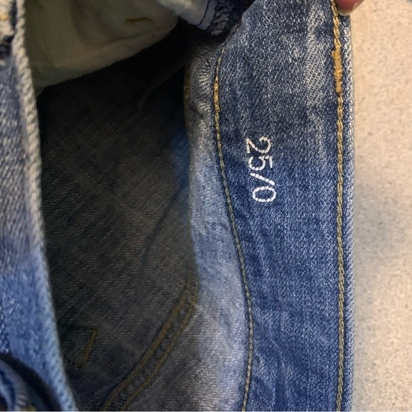 Loft Bermuda Jean Shorts Size 0 or UK 25 - Picture 4 of 7